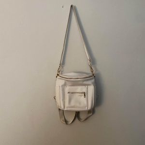 Fawn Design mini oatmeal diaper backpack